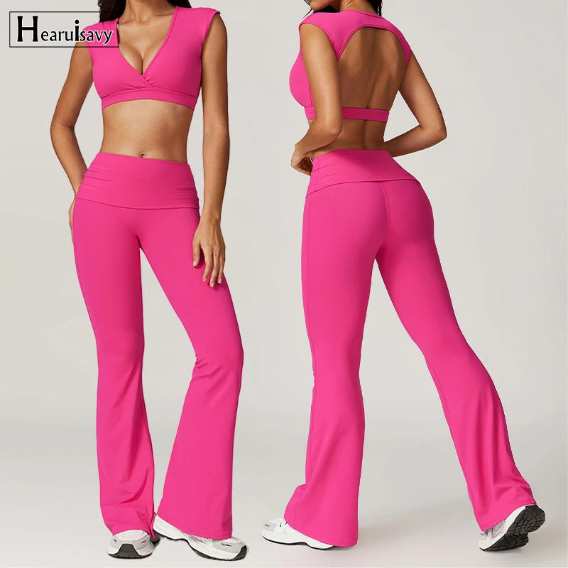 2-Piece Yoga Suit Workout Set for Women