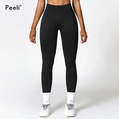 High Waist Yoga Pants Women Scrunch Gym Leggings