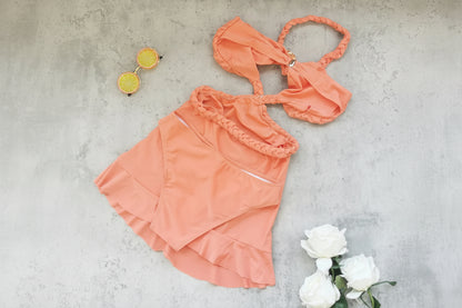 Blossom Contour Bandeau Swim Set