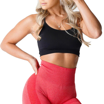 Invincible Seamless Sports Bra - Women’s Breathable Fitness Underwear