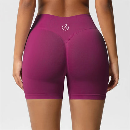 Women’s Seamless Bum-Lift Sports Shorts – High-Waist Training Fit