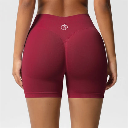 Women’s Seamless Bum-Lift Sports Shorts – High-Waist Training Fit