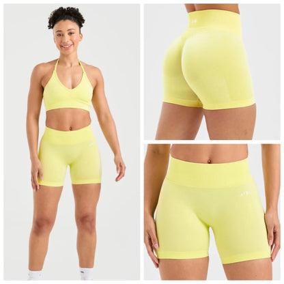 Summer Spice Yoga Shorts – High Quality Hip-Lift Fitness & Pilates Shorts