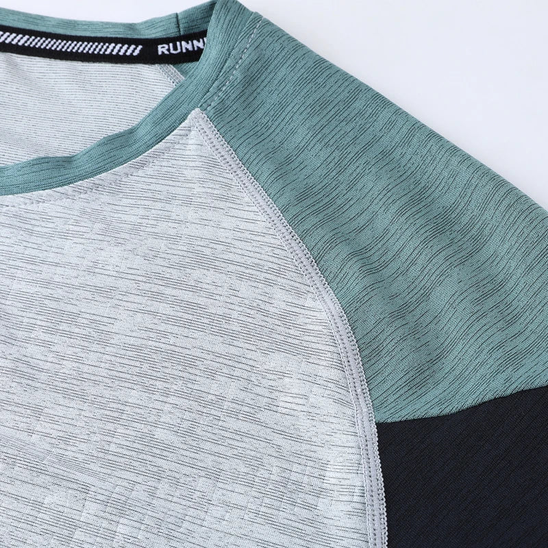 Mens Gym Fast Dry Breathable T-Shirt