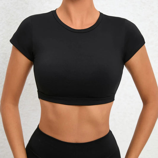 Breathable Workout Crop Top