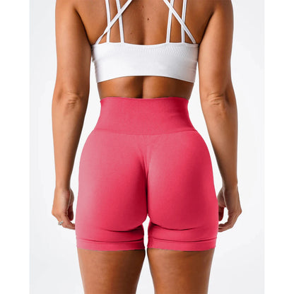 TKITK Solid Seamless Gym Shorts