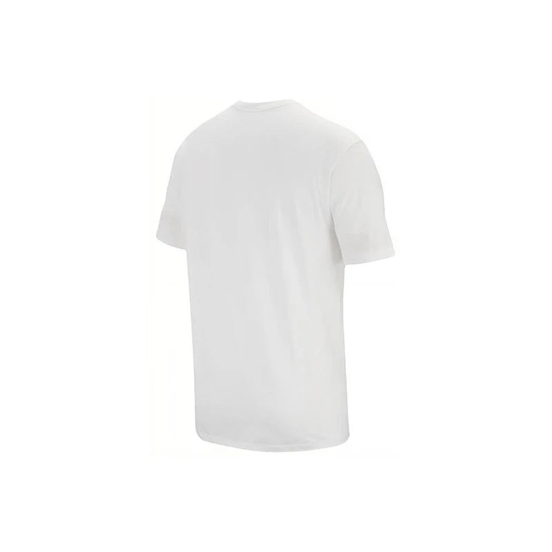 Original Nike Embroidered Logo Round Neck Short Sleeve T-Shirt - Men's Clothing