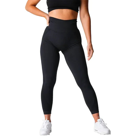 Seamless Spandex Contour 2.0 Leggings - Women's Soft High Waisted Workout Tights & Yoga Pants