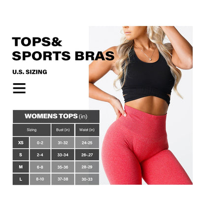 Nvgtn Sculpt Seamless Bra Top Spandex Woman Fitness Elastic Breathable Sports Bra