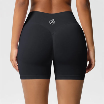Women’s Seamless Bum-Lift Sports Shorts – High-Waist Training Fit