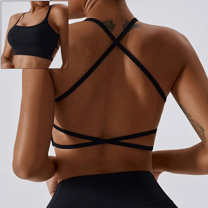 Girls Pink Sports Bra