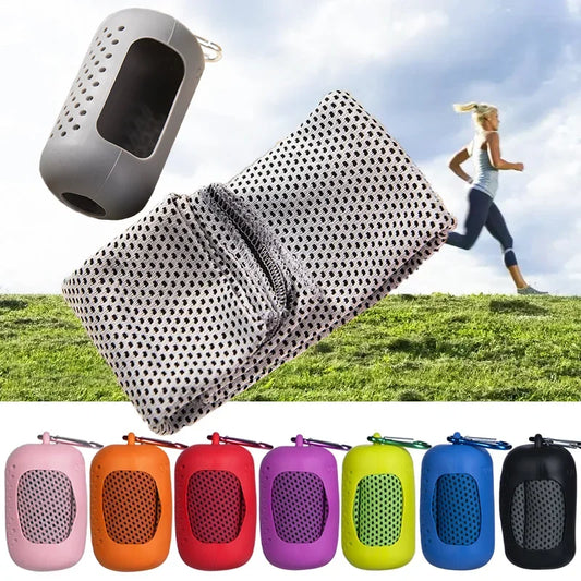 Outdoor Microfiber Quick Drying Sports Cooling Ice Towel