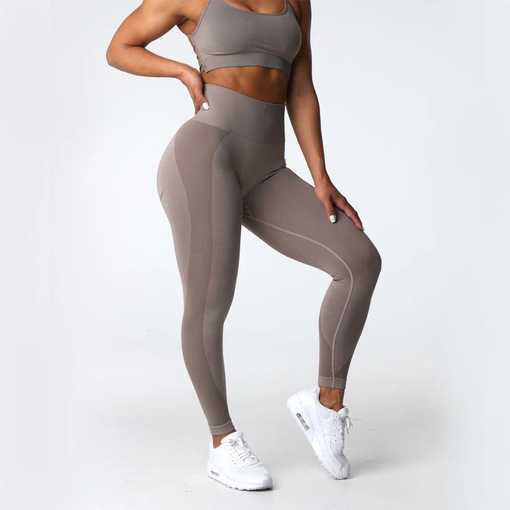 Seamless Spandex 2.0 High Waisted Leggings - Butt Lifting Tummy Control Yoga & Workout Pants for Women