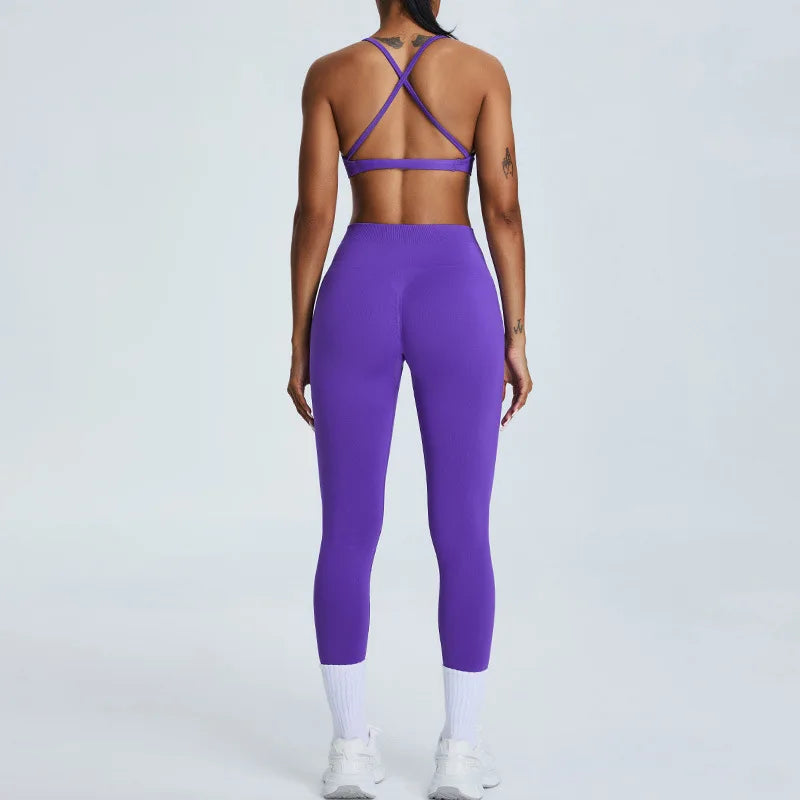 Seamless 2 Piece Gym Suit Women's