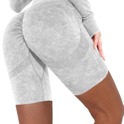 Seamless High Waist Cycling Shorts