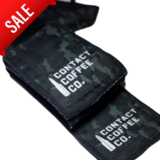 Black Multicam Camo Gym Wrist Wraps