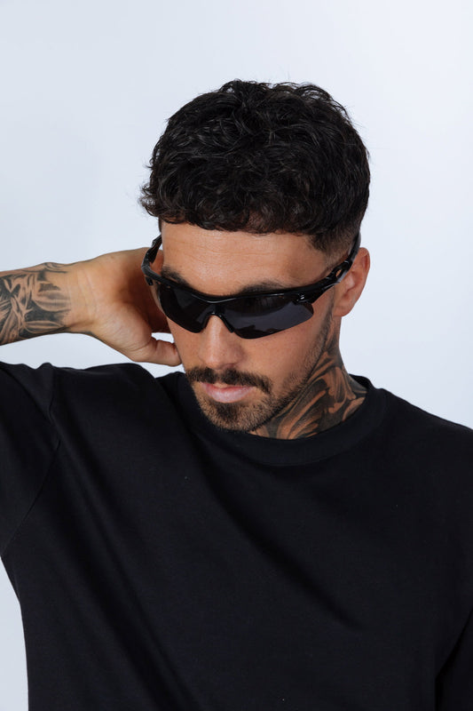 Outdoor Sunglasses in Black with Hard Case