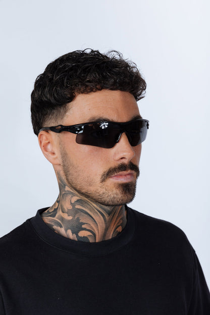Outdoor Sunglasses in Black with Hard Case