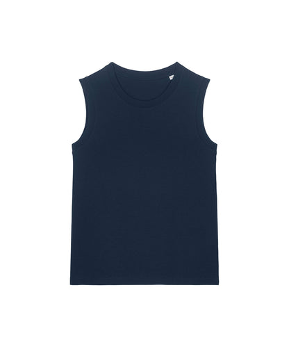 Organic High Neck Tank Top: Womens