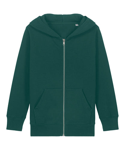 Organic Colours Kids Zipped Hooded Sweatshirt