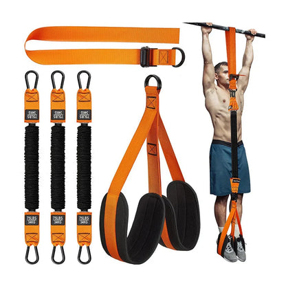 Pull Up Assistance Bands Set Resistance Strap for Pull-ups Assist for Men Women Hanging Training Chin-up Workout Body Stretching.
