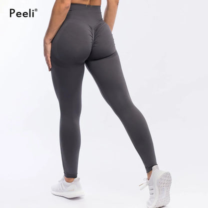 Seamless Leggings for Women Scrunch Butt Gym Leggings High Waist Yoga Pants Nylon Gym Clothes Sport Leggings Running Pant