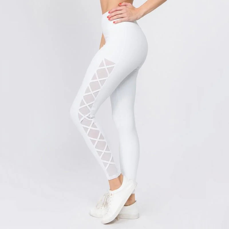 Top & High Waist Leggings Sports Two Piece Suits for Women