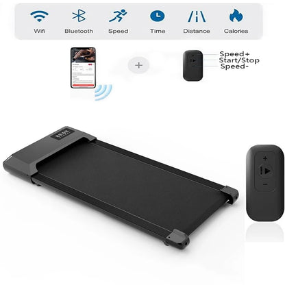 2in1 Walking Pad Treadmill Portable for Home & Office