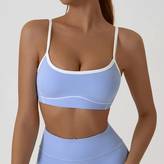 Women's Sports Bra Gym High Support Impact Push-up