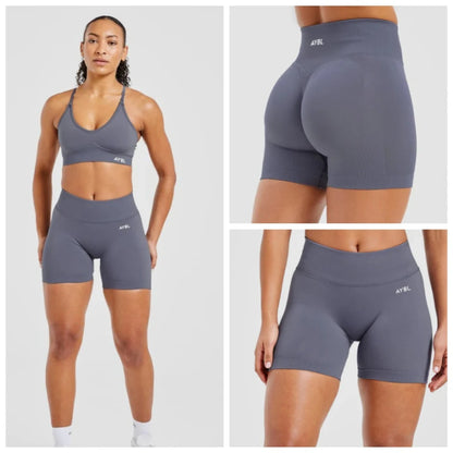 Summer Spice Yoga Shorts – High Quality Hip-Lift Fitness & Pilates Shorts