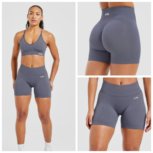 Summer Spice Yoga Shorts – High Quality Hip-Lift Fitness & Pilates Shorts