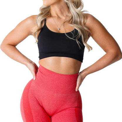 Invincible Seamless Sports Bra - Women’s Breathable Fitness Underwear