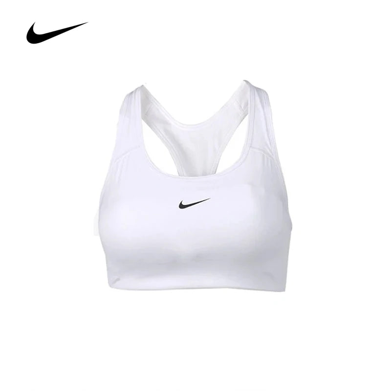 Nike Swoosh Dri-FIT Women's Sports Bra - White