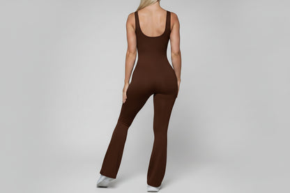 Phia WaveTrim Ribbed Jumpsuit