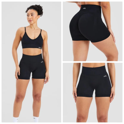 Summer Spice Yoga Shorts – High Quality Hip-Lift Fitness & Pilates Shorts