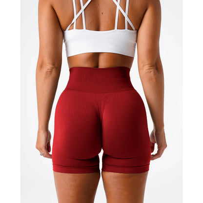 TKITK Solid Seamless Gym Shorts