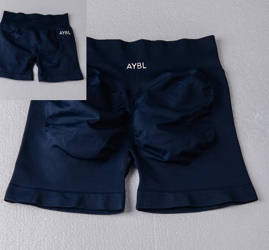 Summer Spice Yoga Shorts – High Quality Hip-Lift Fitness & Pilates Shorts