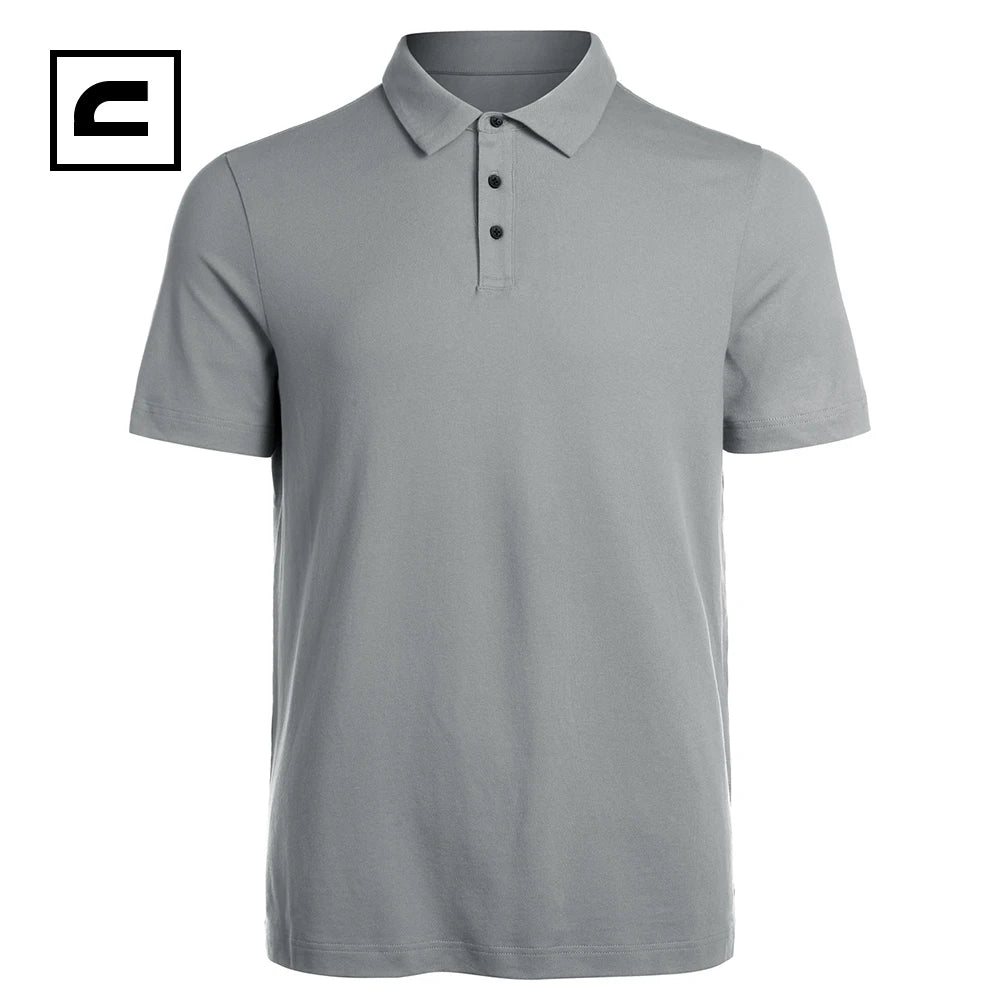 Men's Golf Polo Shirts - Short Sleeve Moisture-Wicking Athletic Pique T-Shirts