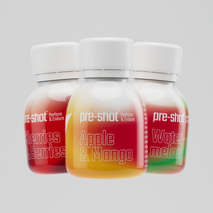 Interval Pre-Workout Shot Variety Pack – 6 x 60ml