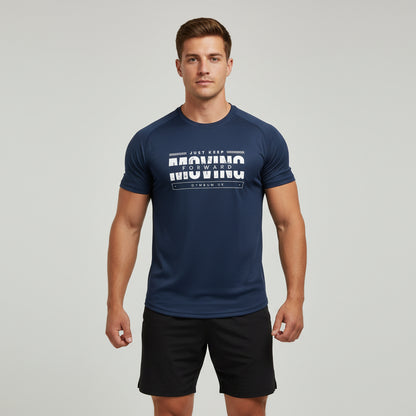 The GymBumUK Keep Moving QuickDry T-Shirt