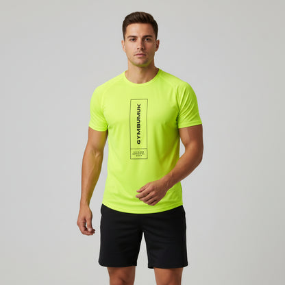 The GymBumUK Long Box Logo Gym T-Shirt