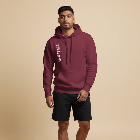 The GymbumUK Long Logo Gender Neutral Pullover Hooded top