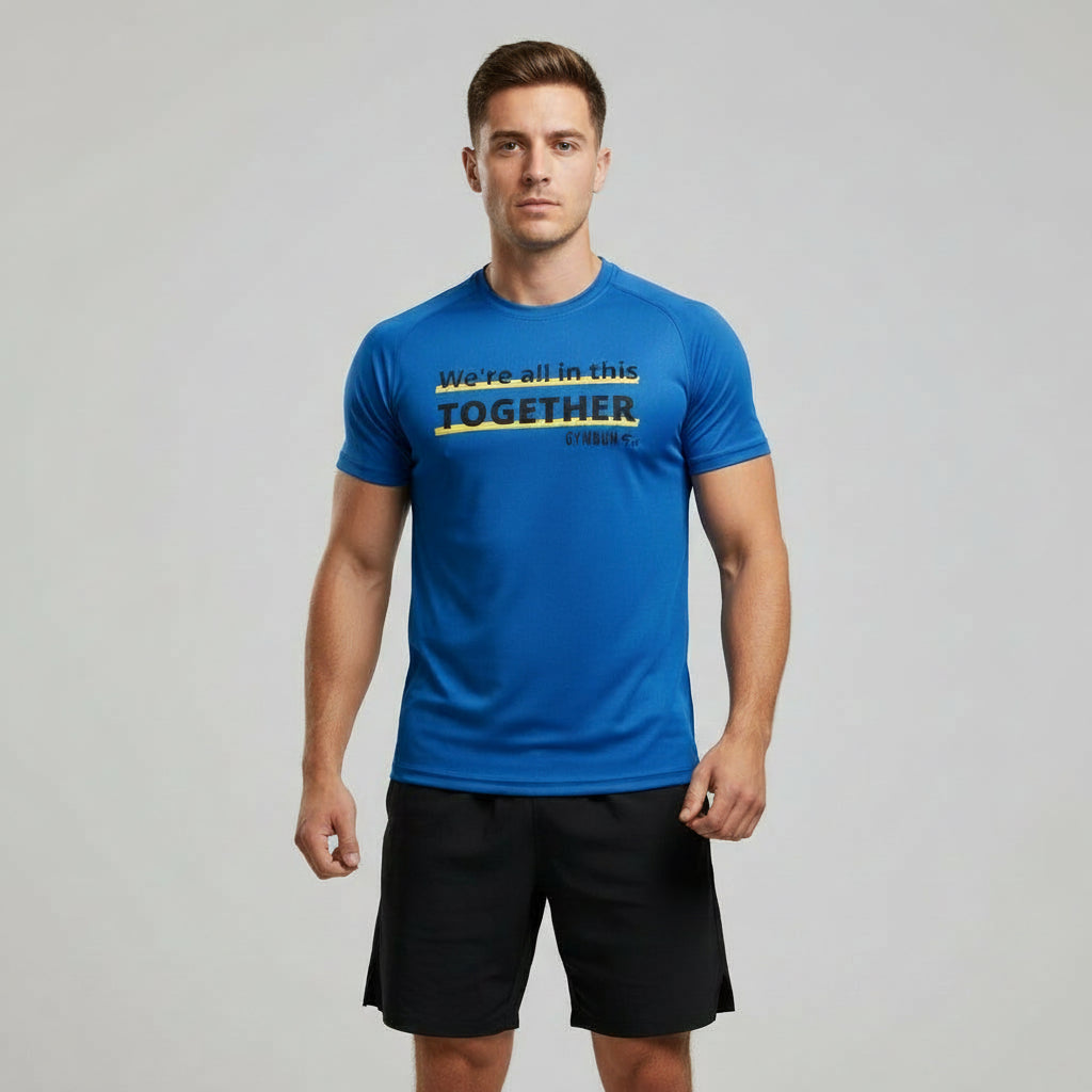 The GymbumUK We Are In This Together QuickDry Performance T-Shirt