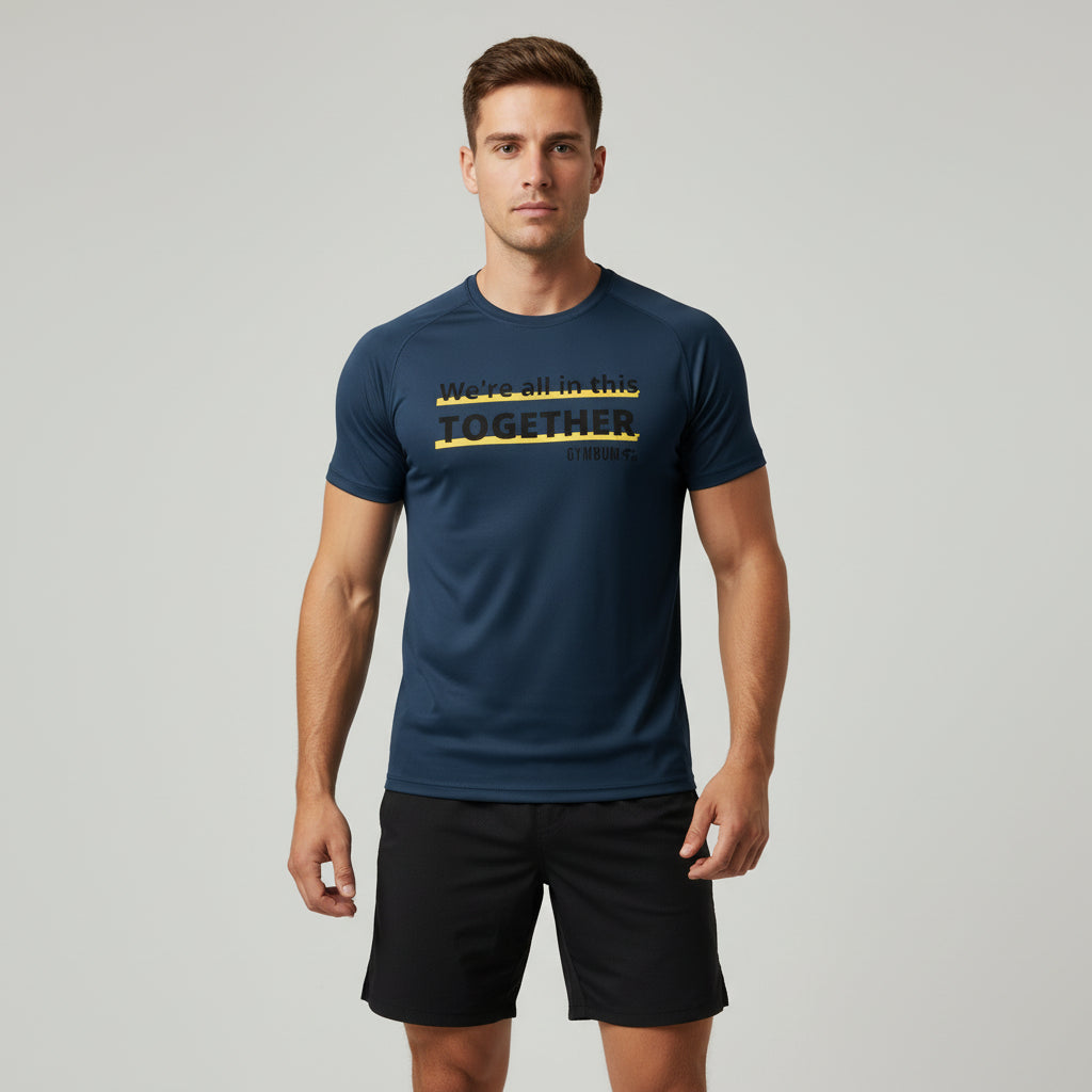 The GymbumUK We Are In This Together QuickDry Performance T-Shirt