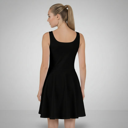 The Gymbum UK Black Skater Dress