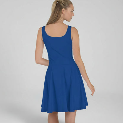 The Gymbum UK Dark Cerulean Skater Dress
