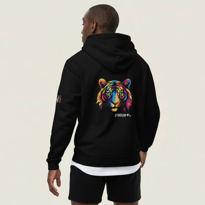 The Gymbum UK Spirit of The Tiger Premium Eco Hoodie - Sustainable and Stylish Hoodie