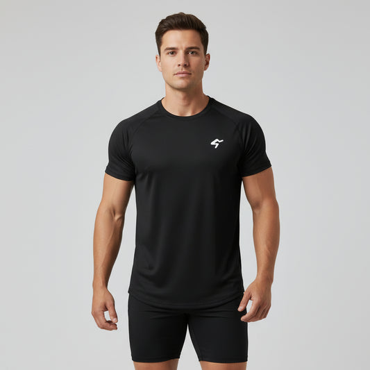 The GymbumUK Squat QuickDry Unisex Performance Sport T-Shirt