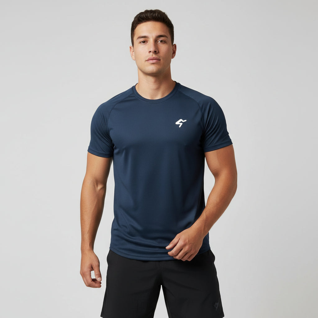 The GymbumUK Squat QuickDry Unisex Performance Sport T-Shirt