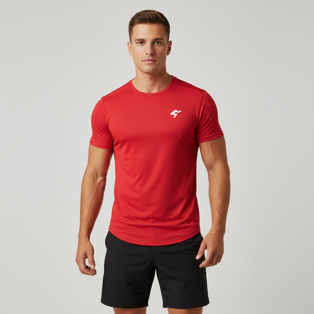 The GymbumUK Squat QuickDry Unisex Performance Sport T-Shirt